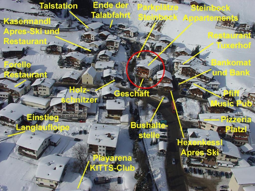 Appartements Steinbock - Ski-In & Ski-Out Tux Exterior foto